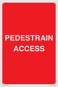PEDESTRAIN ACCESS